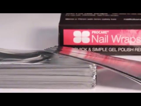 Procare Nail Wraps (papel aluminio para almohadillas quitaesmalte) 200ud